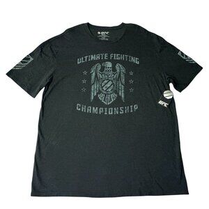 UFC ULTIMATE FIGHTING CHAMPIONSHIP T-SHIRT SHIRT TEE Black XL  EAGLE New